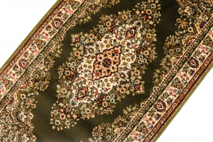 Covor Clasic Sufragerie, Model Lotos 1524/310, Covor Dreptunghiular, Verde [1]