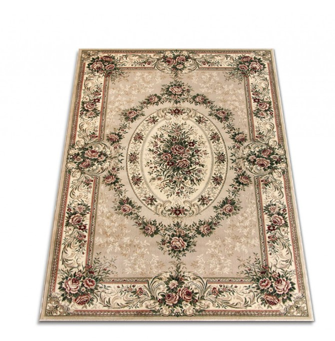 Covor Clasic Sufragerie, Model Lotos 1529/110, Bej [6]