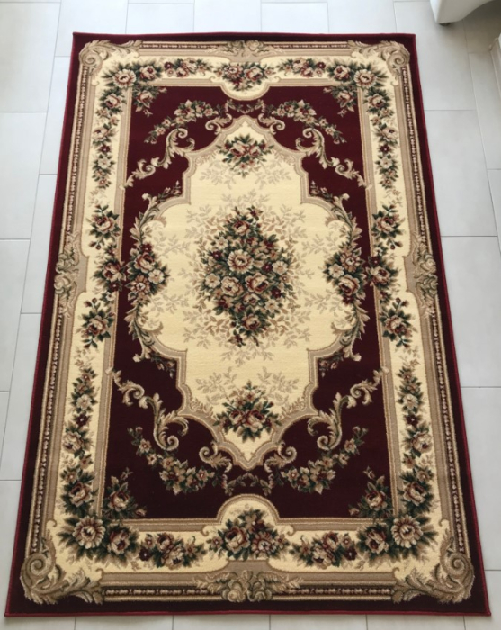 Covor Clasic Sufragerie, Model Lotos 574/210, Rosu [4]