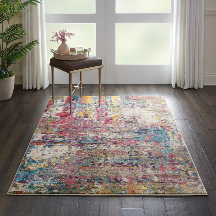 Covor Colectia Celestian, Model CES14, Maro/Multicolor [9]