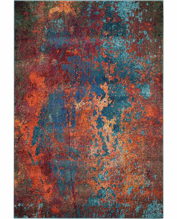 Covor Sufragerie/Dormitor, Model CES08, Multicolor [7]