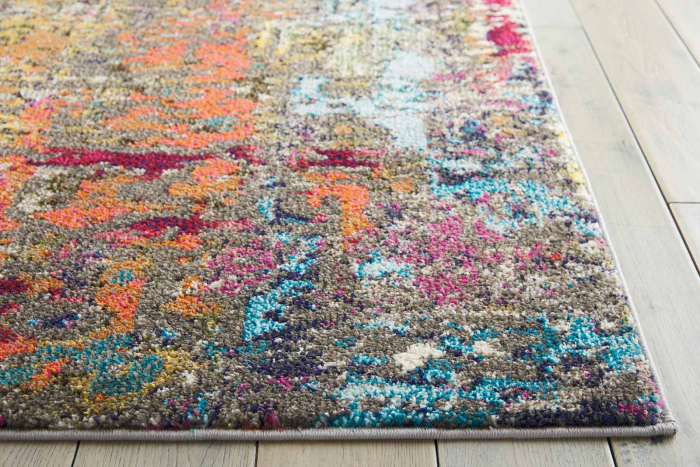 Covor Sufragerie/Dormitor, Model CES14, Maro/Multicolor [5]