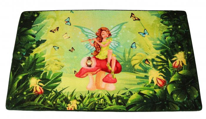 Model Copii, Fairy Song, Covor Dreptunghiular Turcia, Verde [4]