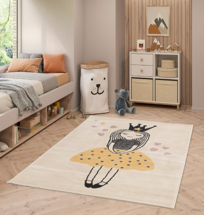 Covor Copii, Model Cancun 18435/065, Covor Belgian, Beige [1]