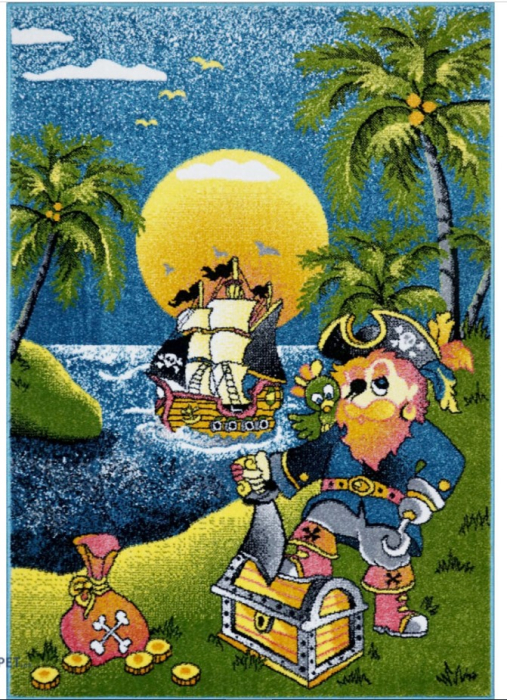 Covor Copii, Model Pirati 11059/180, Covor Copii, Multicolor [8]