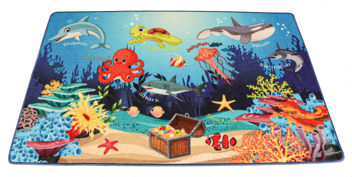 Covor Copii, Oceanarium Blue, Multicolor [3]