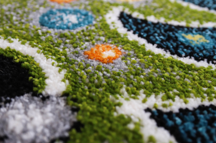 Covor Craciun, Model Pinguini 11504/140, Dimensiunea 67x67 cm, Rotund [3]