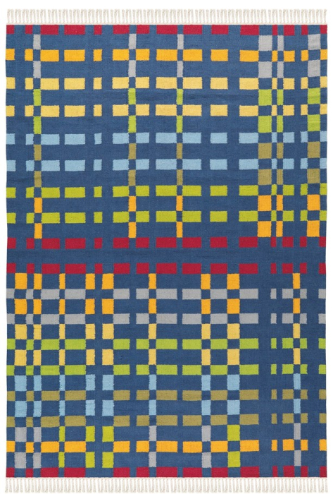 Covor din Lână Modern Sufragerie, Model Cristal 8004, Multicolor [3]