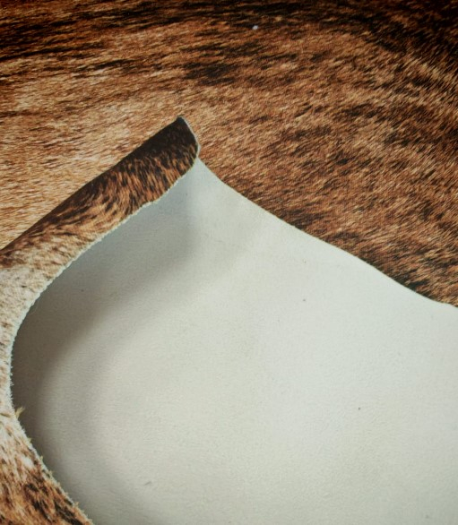 Covor din piele, Model Malmo 22002/632, Model Belgian, Beige, Dimensiunea 155x190 cm [2]