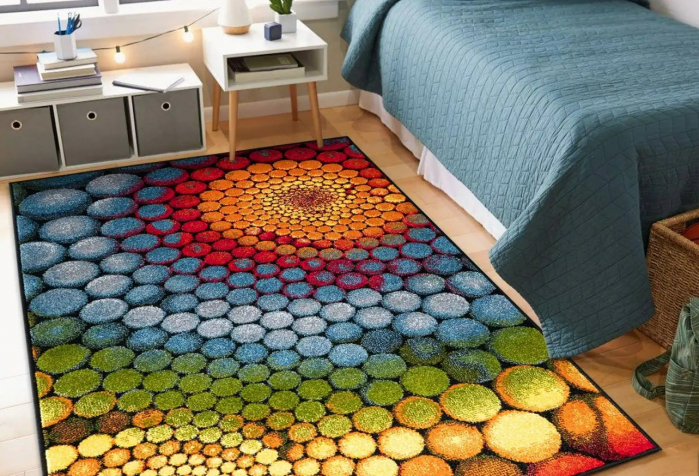 Covor Dreptunghiular Living/Dormitor, Model Model 11056,Multicolor [2]
