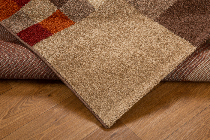 Covor Dreptunghiular, Model Orlando 725, Maro/Portocaliu [3]