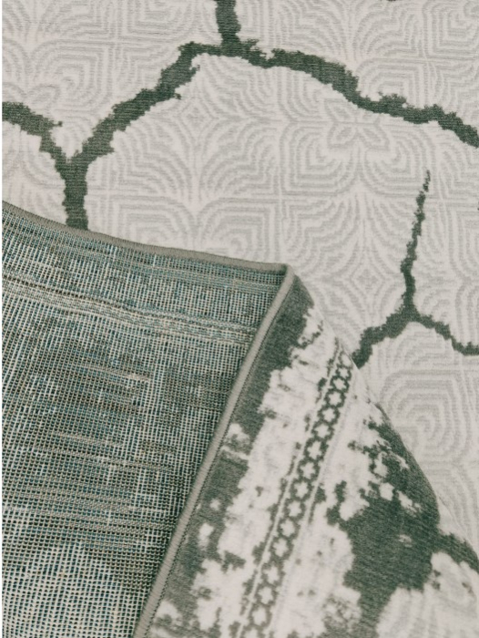 Covor Frida 08912, Fabricat în Uzbekistan, Elegant pentru Living și Dormitor, Gri [3]