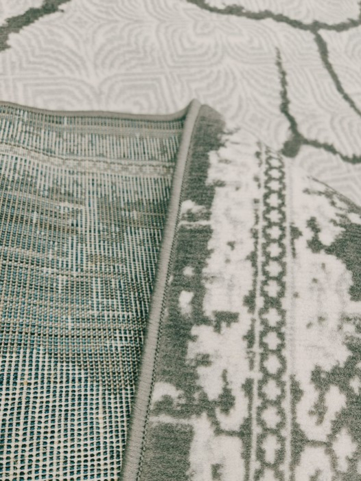 Covor Frida 08912, Fabricat în Uzbekistan, Elegant pentru Living și Dormitor, Gri [2]