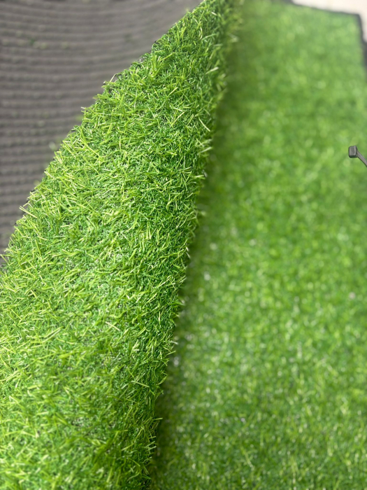 Covor Gazon Iarba Artificiala, Gradinita/ Loc de Joaca/Terasa/Curte, Model Leisure Inaltime fir 15 mm, Verde [6]