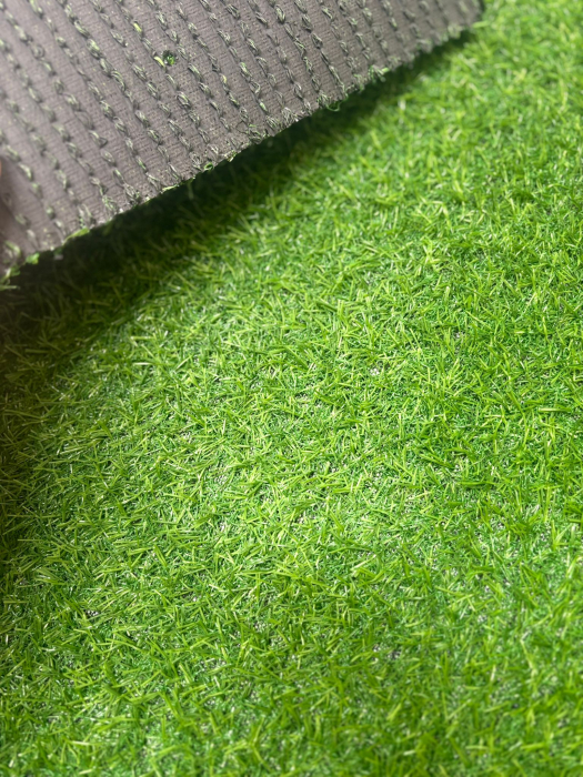 Covor Gazon Iarba Artificiala, Gradinita/ Loc de Joaca/Terasa/Curte, Model Leisure Inaltime fir 15 mm, Verde [8]