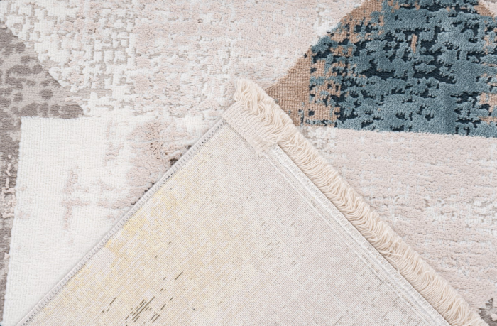 Covor Geometric Living Akropolis 225 Crem/Albastru [3]