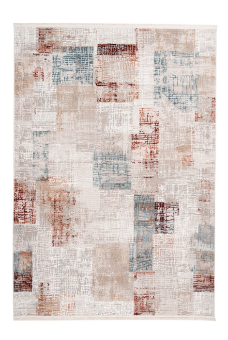 Covor Geometric Living Akropolis 425 Crem/Grena [2]