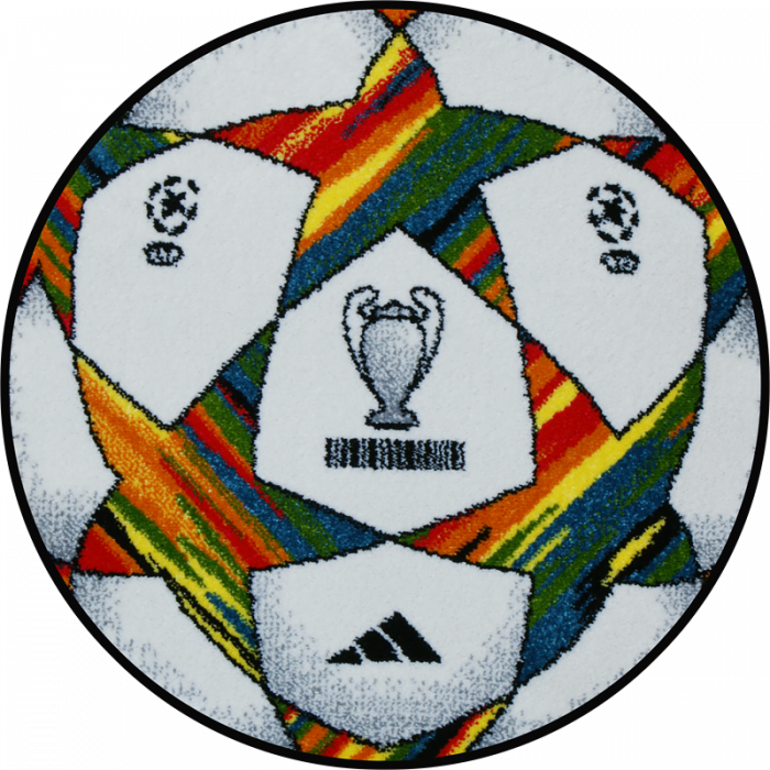 Model UEFA, Covor Rotund, Multicolor [2]