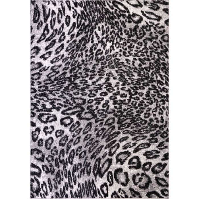 Covor Leopard 11066, Covor Dreptunghiular, Gri [2]