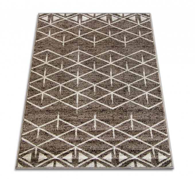 Covor Living/Dormitor, Model 13036/130, Dreptunghiular, Bej/Maro [3]
