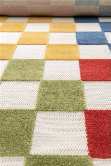 Covor Living/Dormitor, Model Belgian 23516/050, Colectia Makati, Multicolor [4]