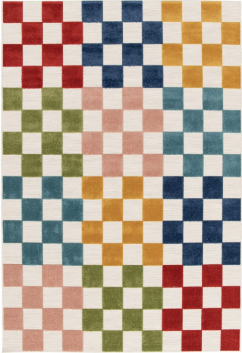 Covor Living/Dormitor, Model Belgian 23516/050, Colectia Makati, Multicolor [6]
