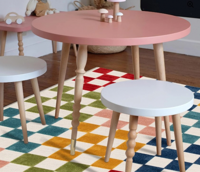 Covor Living/Dormitor, Model Belgian 23516/050, Colectia Makati, Multicolor [2]