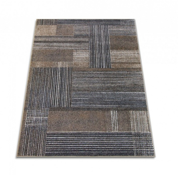 Covor Living/Dormitor, Model Kolibri 11561/BG21, Gri/Maro [3]
