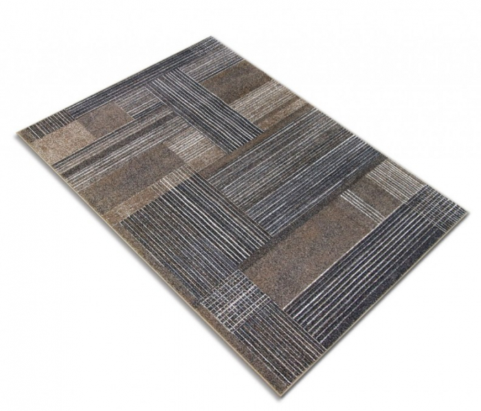 Covor Living/Dormitor, Model Kolibri 11561/BG21, Gri/Maro [2]