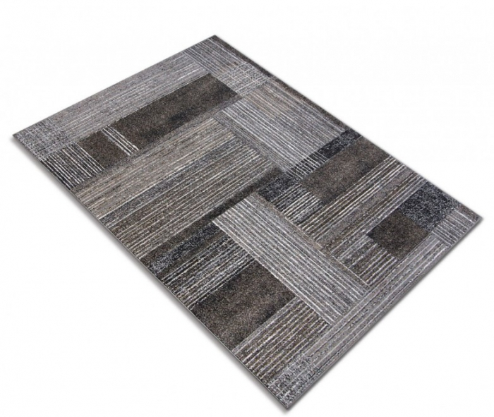 Covor Living/Dormitor, Model Kolibri 11561/BG92, Gri/Maro [2]