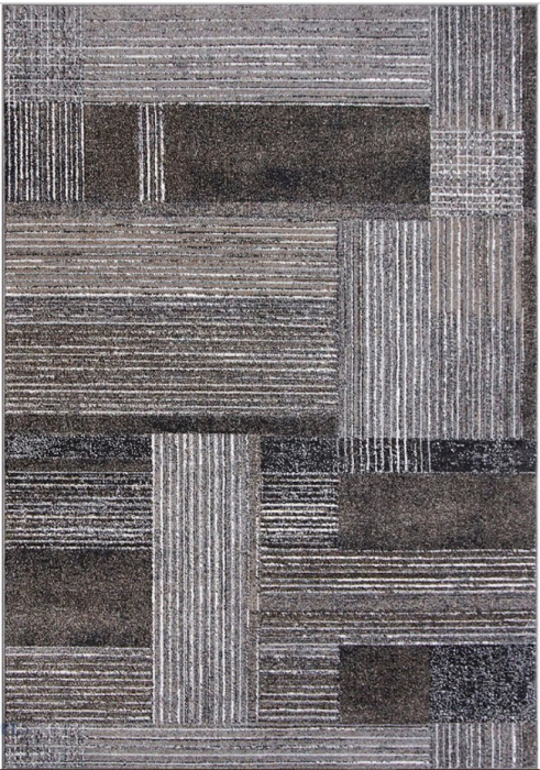 Covor Living/Dormitor, Model Kolibri 11561/BG92, Gri/Maro [6]