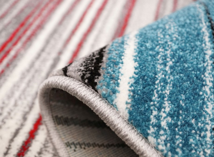 Covor Living/Dormitor, Model Stripes 11009, Multicolor [2]