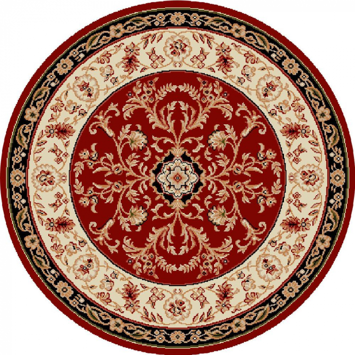 Covor Clasic Sufragerie, Model Lotos 523/210, Oval [1]