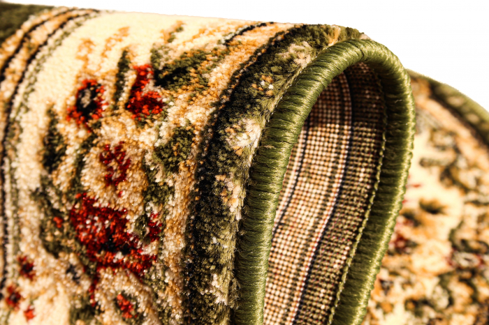 Covor Sufragerie, Model Oval 571/310, Crem/Verde [6]