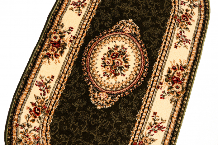 Covor Sufragerie, Model Oval 571/310, Crem/Verde [2]