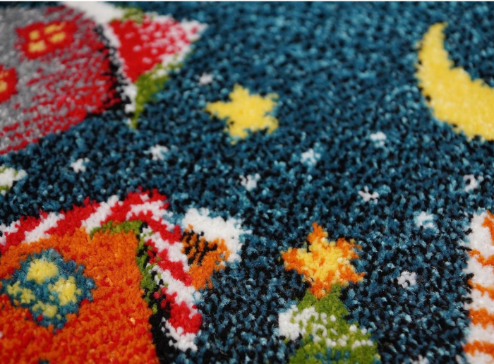 Model Magia de Craciun, Covor Rotund 11503, Dimensiunea 67x67 cm, Multicolor [5]