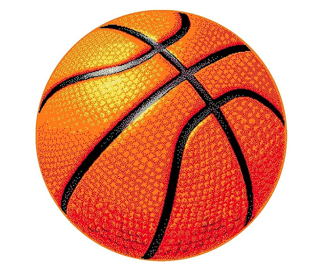 Covor Model Basketball 11189, 67x67 cm, 2300 gr/mp [2]