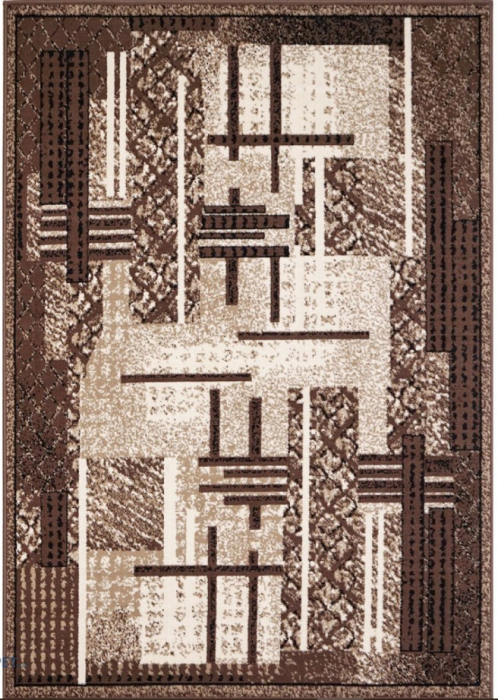 Covor Sufragerie/ Dormitor, Model Luna 1823/12, Maro [5]