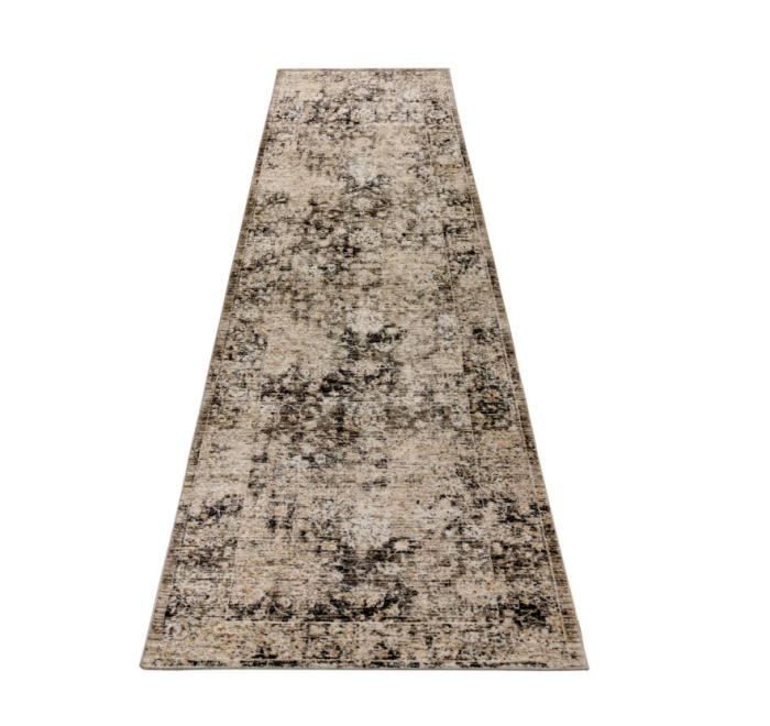Covor Modern Amora 258 Crem cu Motive Florale și Aspect Antichizat [6]