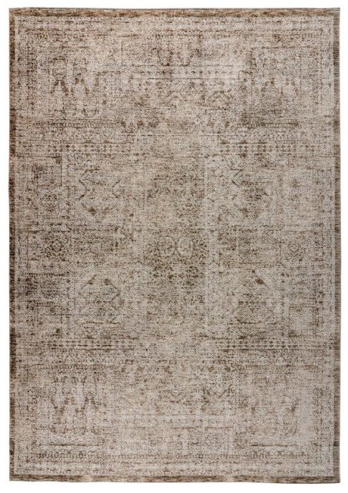 Covor Modern Amora 259 Bej cu Motive Florale și Aspect Antichizat [6]