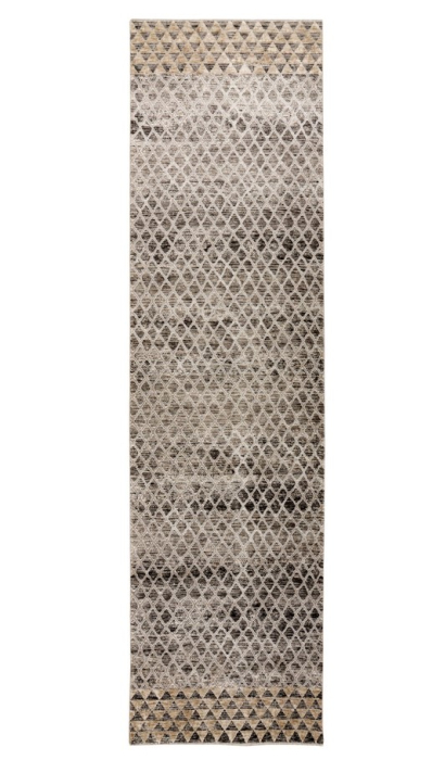 Covor Modern Amora 261 Bej/Gri  Model Geometric și Aspect Antichizat [5]