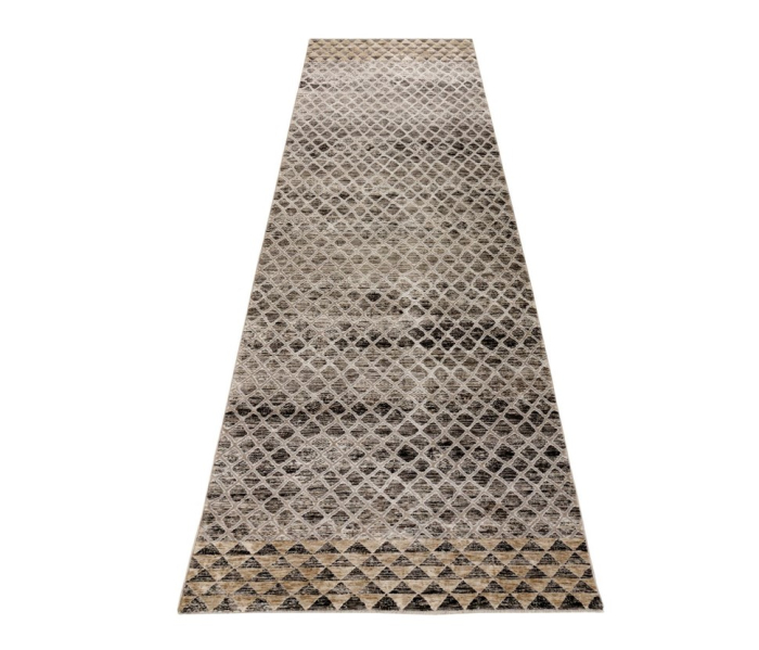 Covor Modern Amora 261 Bej/Gri  Model Geometric și Aspect Antichizat [3]
