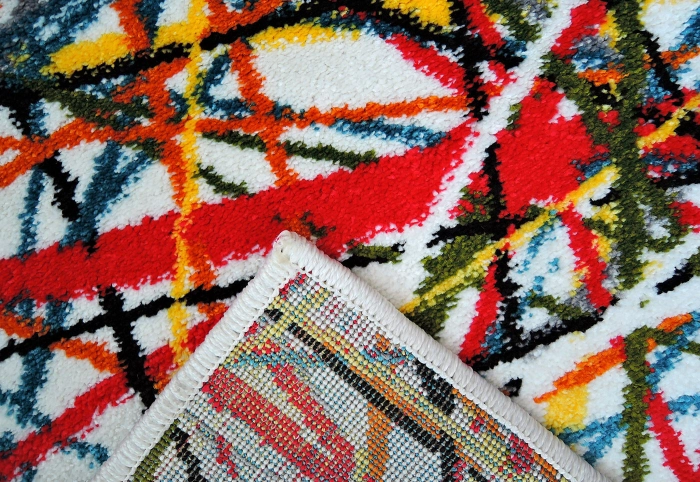 Covor Kolibri Art 11035, Alb/Multicolor [2]