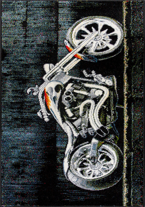 Covor Modern, Kolibri Motocicleta 11185, Multicolor, 120x170 cm, 2200 gr/mp [2]