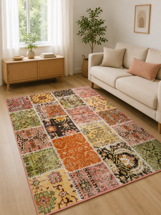 Covor Modern Living/Dormitor, Model Ariya 425 Multicolor [1]