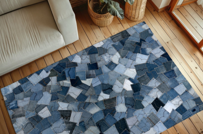 Covor Modern Living/Dormitor, Urban Denim 490, Albastru [2]