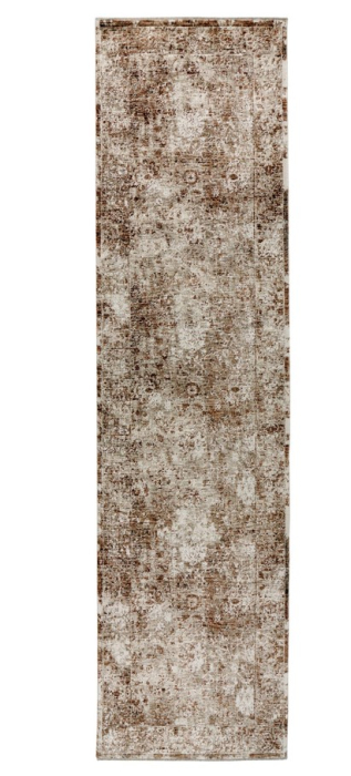 Covor Modern cu Franjuri, Model Amora 263, Bej/Maro [8]