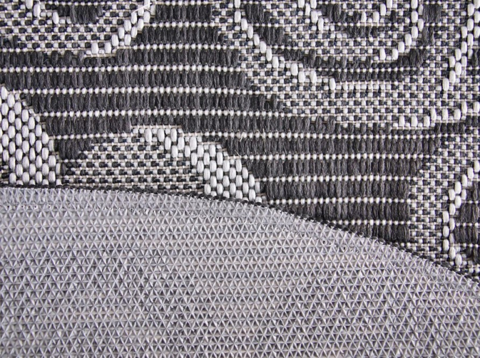 Covor Pentru Usa Intrare, Flex 19161/80, Antiderapant, Gri, 50 x 80 cm [2]