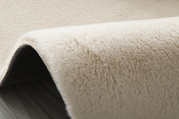 Covor Blanita Living/Dormitor, Antiderapant, Soft LOP 050, Crem [3]