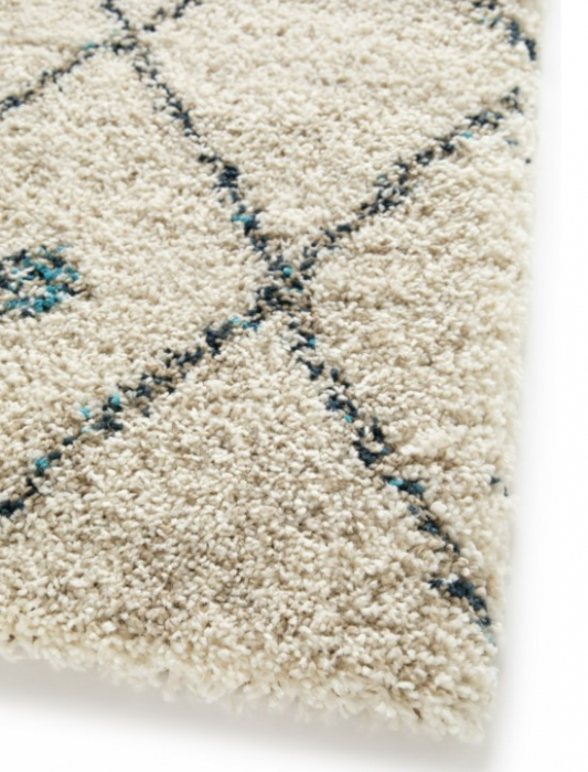 Covor Pufos Living/Dormitor, Model 52636-060, Bej [5]